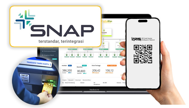 Mendukung berbagai metode transaksi di Website MLM PediaMas